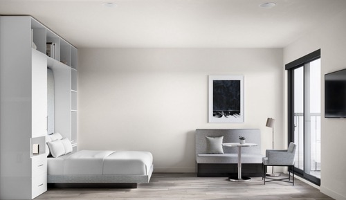 Estudio, accesible en silla de ruedas