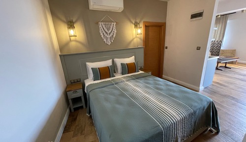 Suite estudio Deluxe, vistas al mar, en la zona del jardín