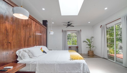Villa de lujo, 1 cama de matrimonio grande, no fumadores, bañera (Jungle Villa)
