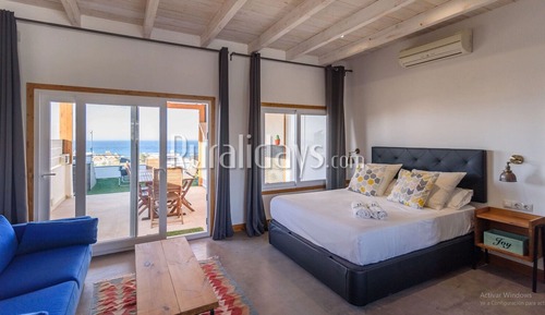 Loft, baño privado, vistas al mar