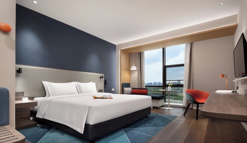 Habitación estándar, 1 cama de matrimonio grande, vistas al río