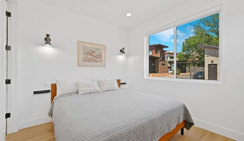 Bungalow Deluxe, 1 cama de matrimonio grande con sofá cama, vistas a la montaña