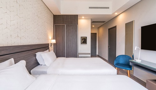 Habitación Deluxe doble (2 Doubles, High Floor)