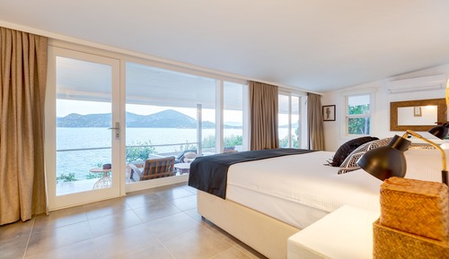 Habitación Grand, terraza, vistas al mar