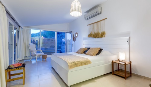 Habitación superior, terraza, vistas al mar