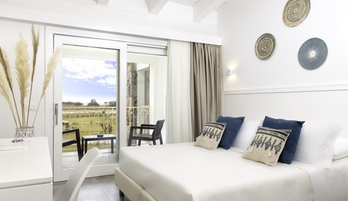 Habitación superior, en la zona del jardín