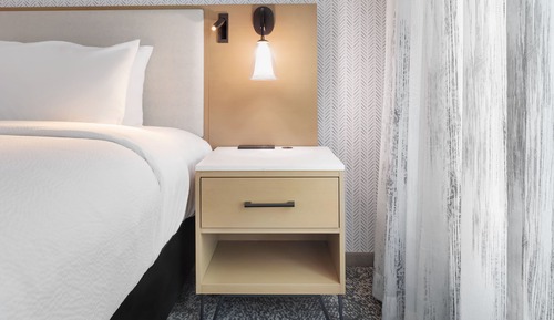 Estudio, 1 cama de matrimonio grande con sofá cama