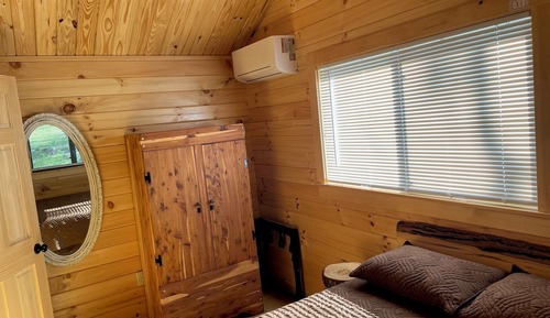 Cabaña, 2 habitaciones, no fumadores, vistas al río
