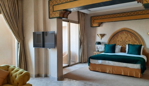 Suite estudio sénior, 1 cama de matrimonio grande, Aire acondicionado