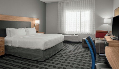 Estudio, 1 cama de matrimonio grande con sofá cama, no fumadores (Mobility/Hearing Accessible, Tub)