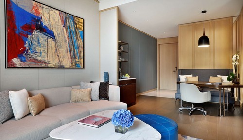 Suite, 2 camas individuales (Sea and City View (Horizon))