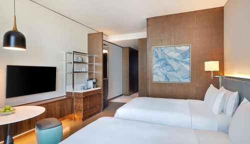 Habitación superior, 2 camas individuales, vistas a la ciudad