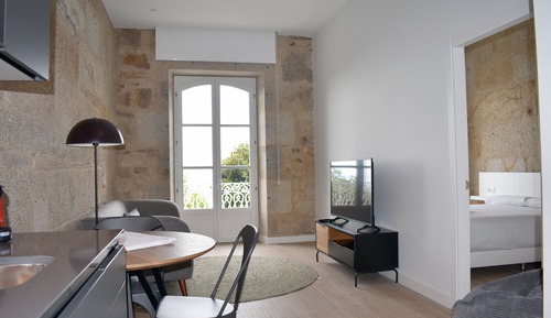 Apartamento, 1 cama de matrimonio, cocina, vistas al mar
