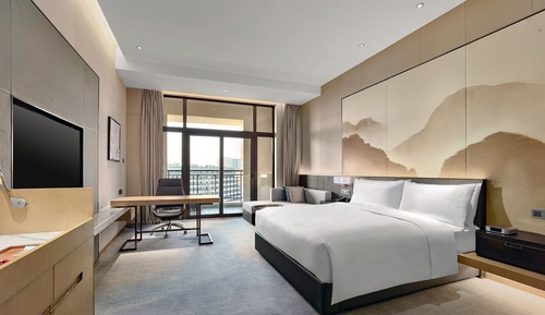 Habitación Deluxe, 1 cama de matrimonio grande (High Floor)