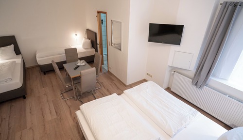 Habitación cuádruple económica
