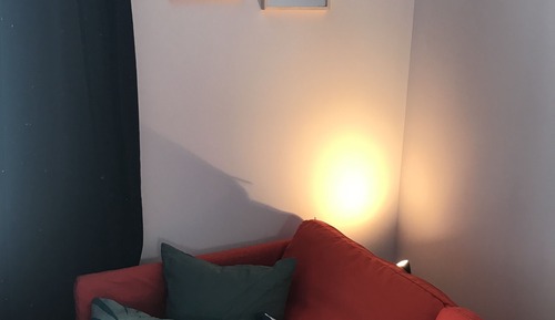 Suite Deluxe, baño privado, vistas al jardín (Bleu Klein)