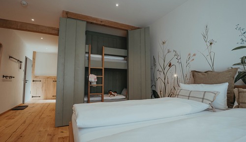 Habitación cuádruple familiar, ducha adaptada