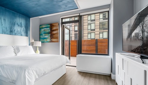 Suite estudio Deluxe, 1 cama de matrimonio, balcón