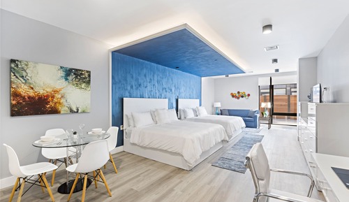 Habitación Deluxe doble, varias camas, no fumadores