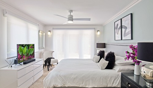 Apartamento, 2 habitaciones, balcón, vistas al jardín