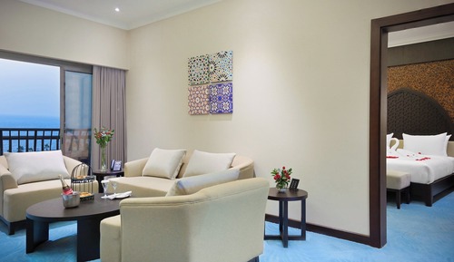 Suite ejecutiva, 1 cama de matrimonio grande, vistas al mar