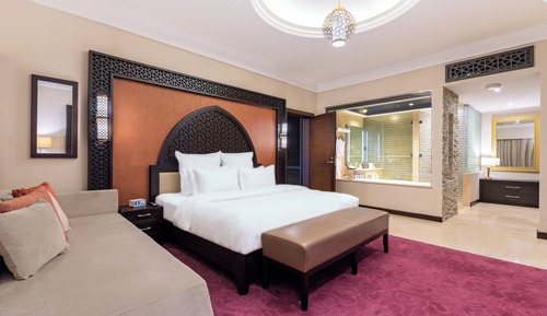 Suite presidencial, varias camas, vistas al mar