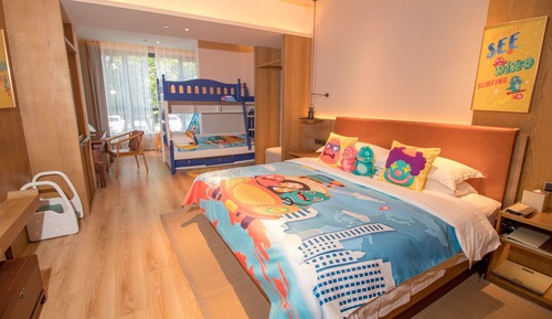 Habitación Premium, varias camas