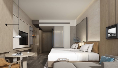 Habitación Deluxe, 2 camas dobles