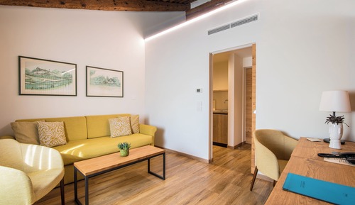 Suite junior, vistas al jardín