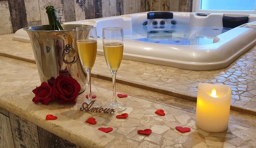 Loft romántico, bañera de hidromasaje (Sauna ,toit terrasse )