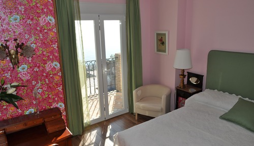 Suite junior, terraza, vistas al mar