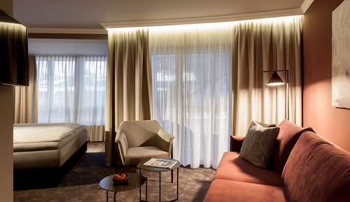 Suite junior, 1 cama de matrimonio con sofá cama (3 Persons)