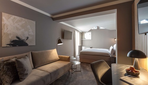 Habitación Premium, 1 cama de matrimonio con sofá cama, balcón (2 Adults and 1 Child)