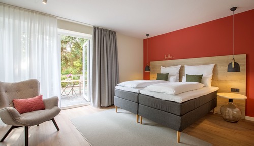 Habitación doble, terraza (Große Lage)