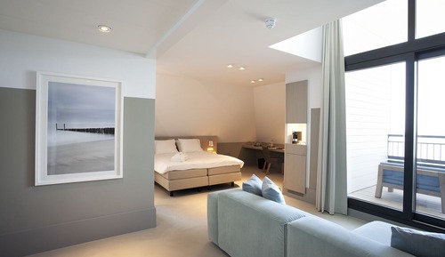 Suite, 1 cama de matrimonio grande, vistas al mar