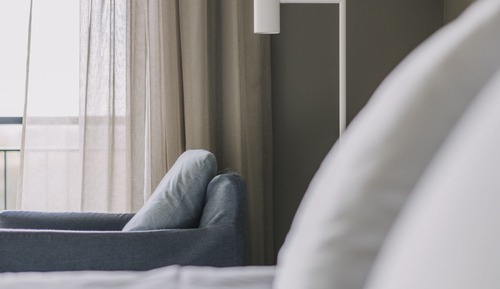Comfort Room with dune-seaview