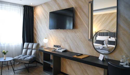 Habitación básica doble, 1 cama de matrimonio, no fumadores