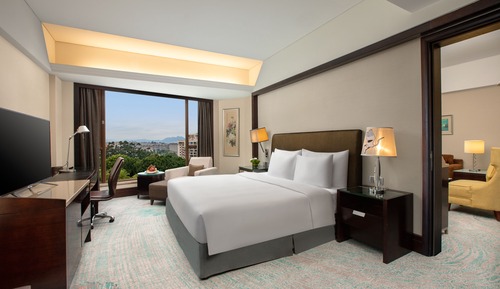 Suite, vistas al jardín