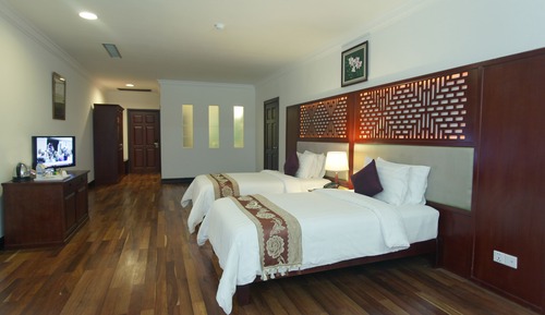 Habitación de lujo con 2 camas individuales