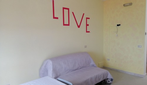 Habitación estándar, 1 cama de matrimonio con sofá cama