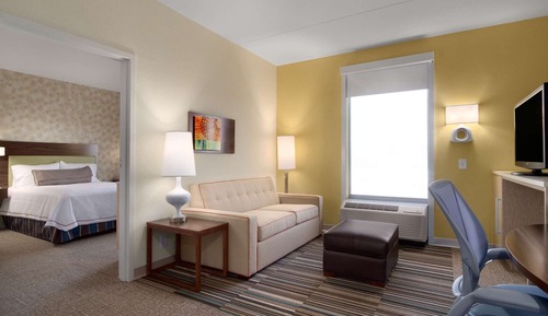 Estudio, 1 cama de matrimonio (Mobility & Hearing, Roll-in Shower)