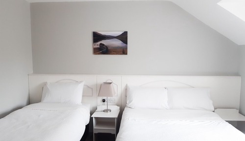 Habitación estándar con 1 cama doble o 2 individuales, baño privado