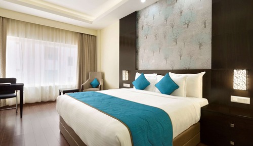 Habitación, 1 cama de matrimonio grande, accesible para personas con discapacidad, no fumadores