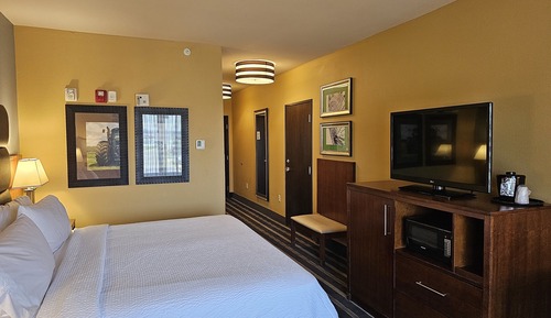 Habitación, 1 cama de matrimonio grande, no fumadores (Hearing, Mobility Tub)