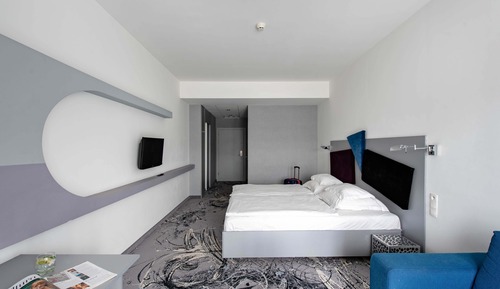 Habitación con 1 cama doble o 2 individuales