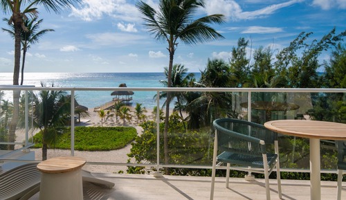 Suite junior, 1 cama de matrimonio grande, no fumadores, vistas al mar (Balcony)
