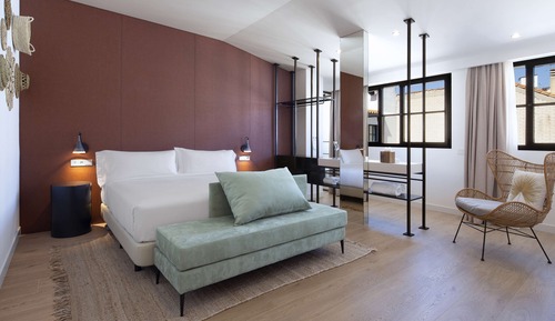 Habitación superior, 1 cama de matrimonio grande