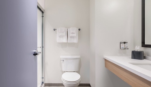 Habitación estándar, 2 camas de matrimonio (Communications, Accessible Shower)