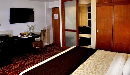 Habitación estándar, 1 cama de matrimonio, vistas a la ciudad
