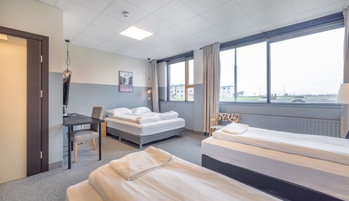 Habitación cuádruple familiar, accesible para personas con discapacidad, baño privado